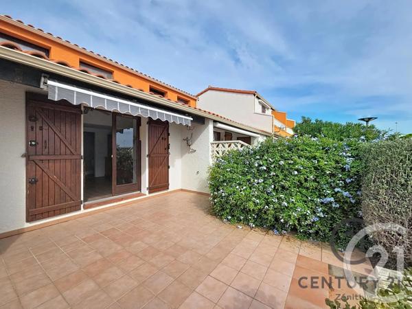 Maison à vendre  3 pièces - 45,20 m 2   LE BARCARES  - 66