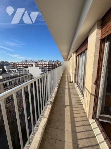 COURBEVOIE (LIMITE ASNIERES) - GARE BECON - 4 PIECES. 86 m². 5ème étage avec vue très dégagée