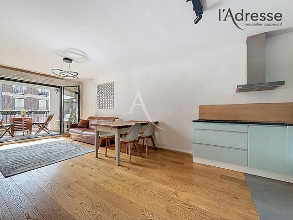 PUTEAUX/ Cours Voltaire - Appartement 3 pièces 72m² - 1 Balcon - 1 Parking - 1 Cave