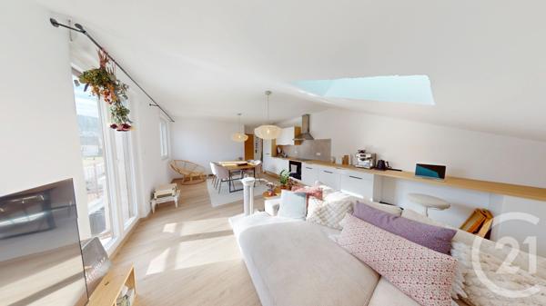 Appartement F2 à vendre  2 pièces - 44,40 m2 MONTLEBON - 25