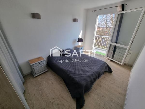 Appartement T4 lumineux avec grand balcon filant, cave et garage