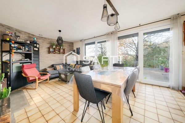 Maison individuelle sur sous-sol au calme avec un jardin de 800 m2