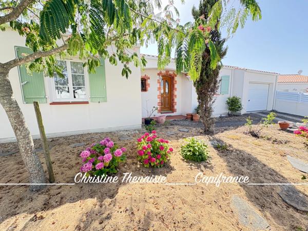 Maison à vendre 4 pièces Plain-Pied - 3 chambres - Garage - SAINT HILAIRE DE RIEZ (85)