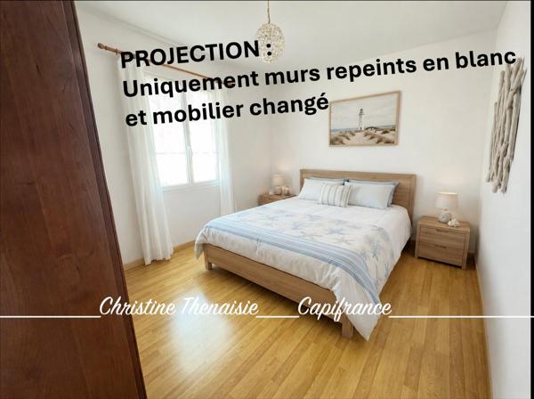 Maison à vendre 4 pièces Plain-Pied - 3 chambres - Garage - SAINT HILAIRE DE RIEZ (85)