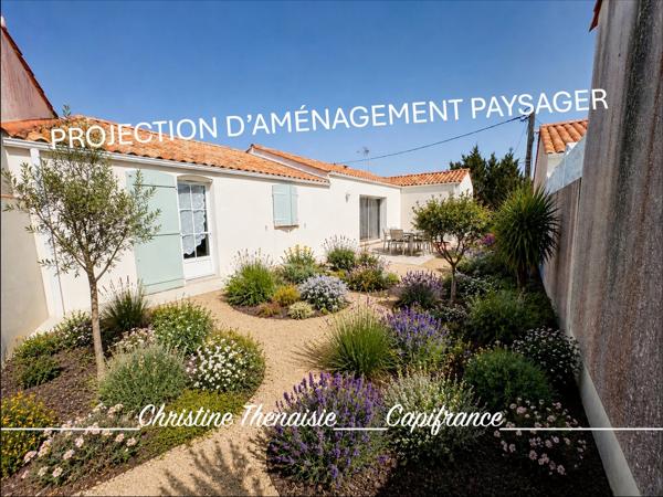 Maison à vendre 4 pièces Plain-Pied - 3 chambres - Garage - SAINT HILAIRE DE RIEZ (85)
