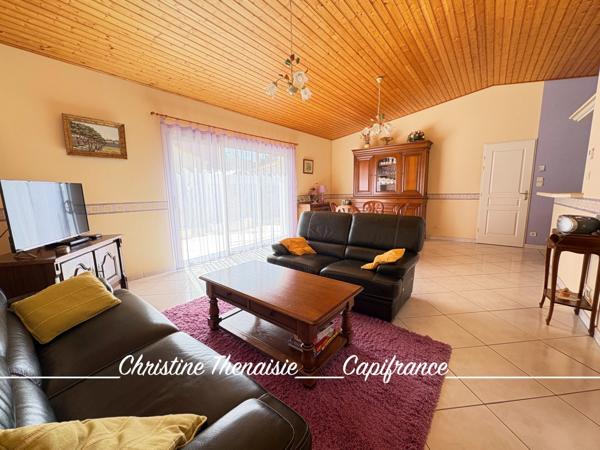 Maison à vendre 4 pièces Plain-Pied - 3 chambres - Garage - SAINT HILAIRE DE RIEZ (85)