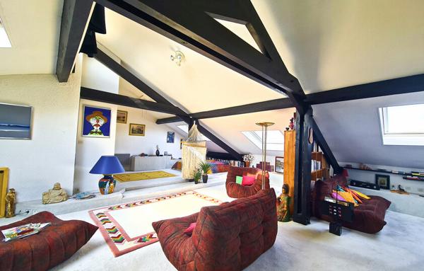 Appartement dernier étage balcon à Saint-Marcellin