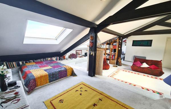 Appartement dernier étage balcon à Saint-Marcellin