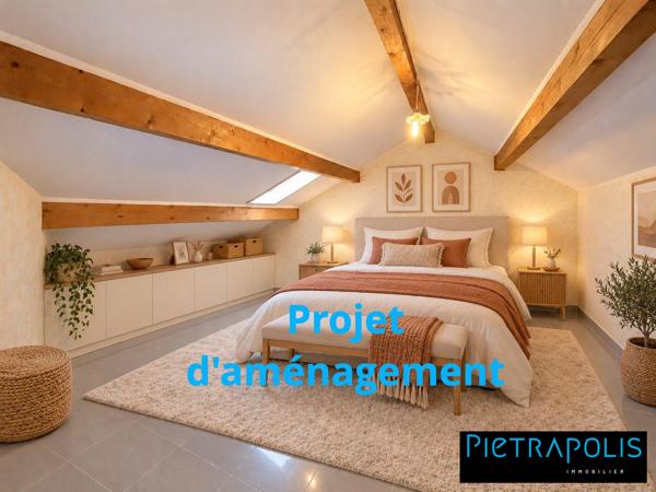 PIERRE-BÉNITE – MAISON FAMILIALE 4 CHAMBRES, JARDIN CLOS ET GARAGE