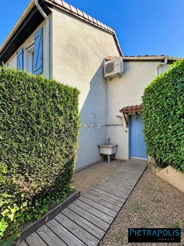 PIERRE-BÉNITE – MAISON FAMILIALE 4 CHAMBRES, JARDIN CLOS ET GARAGE