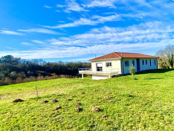 Maison contemporaine (RT2012) avec grande terrasse et vue imprenable de 6 pièces Proche de GRENADE SUR L'ADOUR (40)