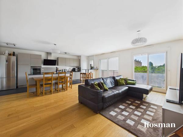 Appartement familial de 4 pièces de 96m2 - Balcon - Lumineux - 75019 Paris