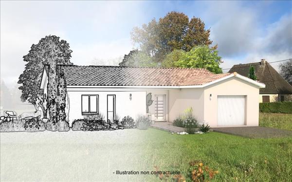 Terrain 18 216 € Piégut-Pluviers 1909 m² DPE
