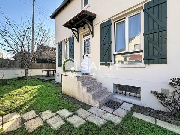 Maison 3 chambres, 15 min gare,  parking, DPE D