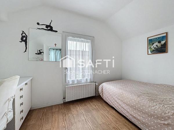 Maison 3 chambres, 15 min gare,  parking, DPE D