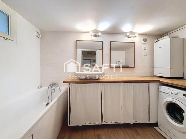 Maison 3 chambres, 15 min gare,  parking, DPE D