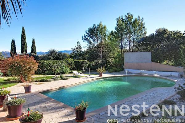 A VENDRE MAISON TRANS EN PROVENCE 145m² - au CALME - 2945 m² de terrain - Piscine