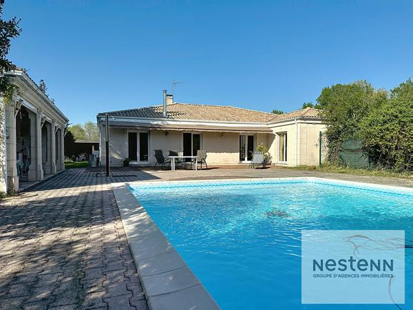 Maison de plain - pied de 5 pièces (210 m²) sur terrain de 1500m2 à Eysines - Quartier LE PINSAN