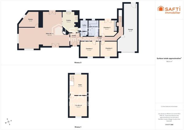 Spacieuse maison familiale avec jardin et garage