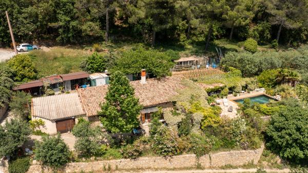 A VENDRE EN EXCLUSIVITÉ AMPUS VIAGER LIBRE : Maison avec vue PANORAMIQUE