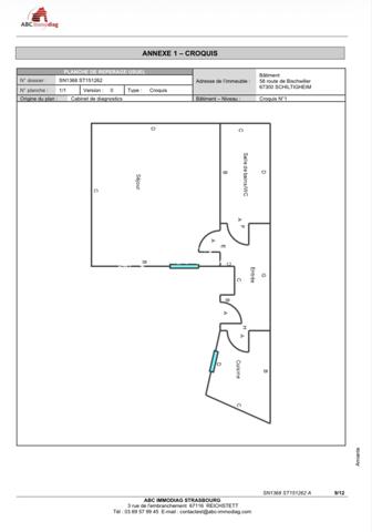 Appartement 1 pièce(s) 27.39 m²