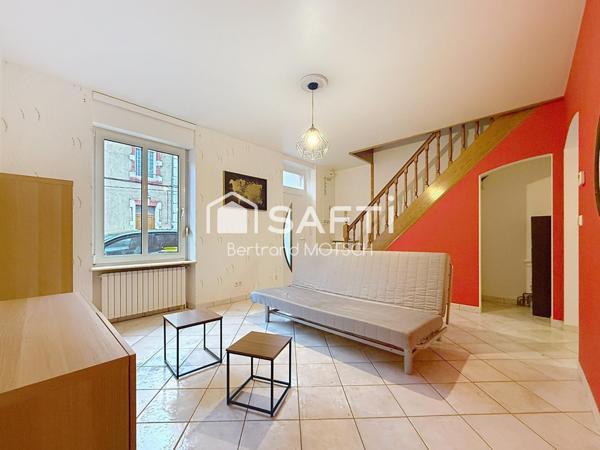 maison de ville avec jardin 2 chambres possible 4