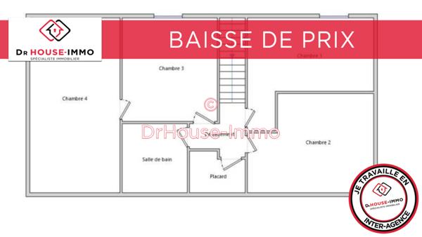 Maison à vendre 6 pièces de 119 m²