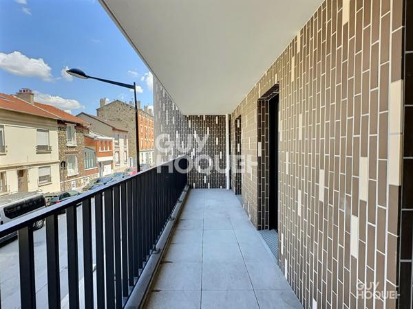 APPARTEMENT 4 PIECES AVEC BALCON, TERRASSE ET PARKING - MAIRIE D'AUBERVILLIERS