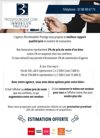 Appartement 2 pièce(s) 1 chambre(s) 50 m²