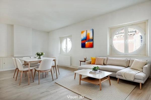 Charmant appartement en dernier étage au centre-ville