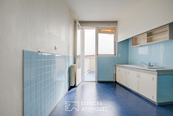 Charmant appartement en dernier étage au centre-ville