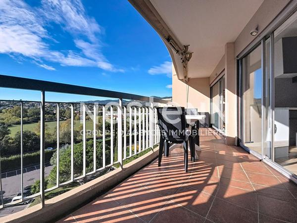 MANDELIEU :2P SUD OUEST / luminuex GARAGE ET CAVE