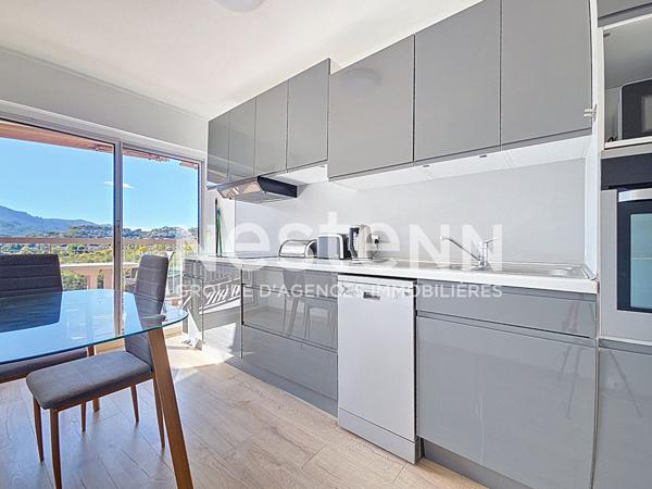 MANDELIEU :2P SUD OUEST / luminuex GARAGE ET CAVE