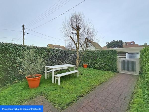 A vendre Studio avec jardin à 50 m de la plage