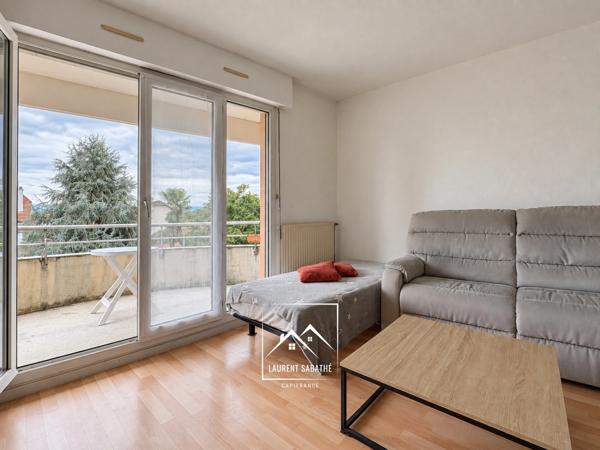 BILLÈRE (64) - À VENDRE - Appartement T2 LOUÉ - Balcon et stationnement privatif.