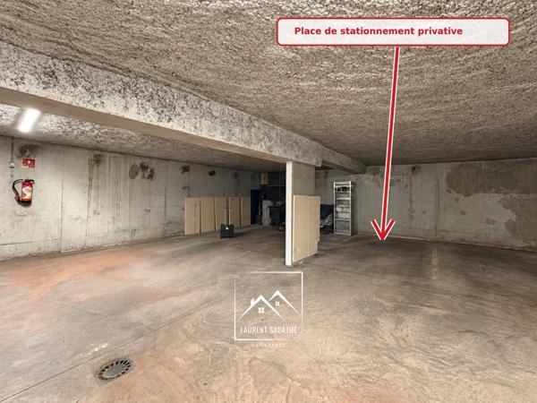 BILLÈRE (64) - À VENDRE - Appartement T2 LOUÉ - Balcon et stationnement privatif.