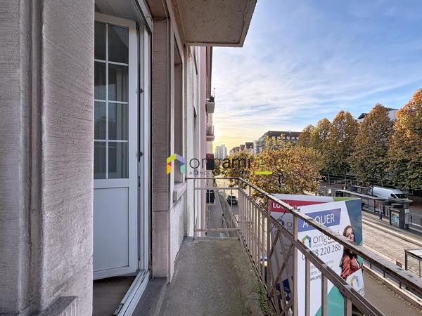 NEUDORF - Spacieux 2P traversant