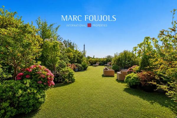 Paris XVI Passy – Penthouse d’exception avec terrasse panoramique de près de 600 m²