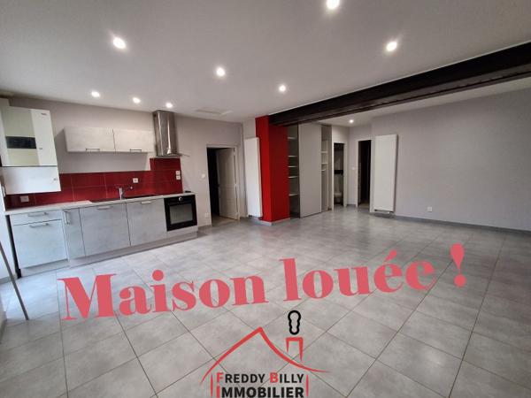 Maison plain pied 2ch, jardin clos
