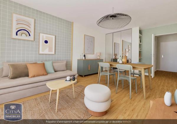 Appartement à vendre 2 pièces 51m²