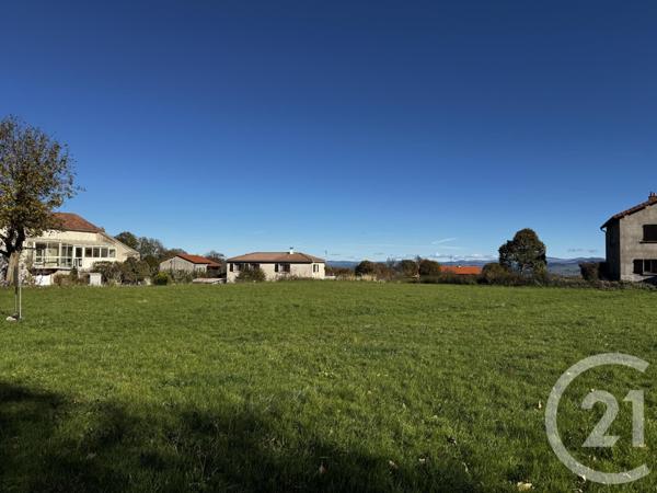 Terrain à vendre  1178 m2 CAYRES - 43