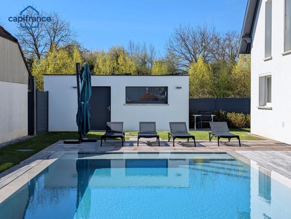 Buschwiller, à vendre, maison avec jardin et piscine, terrain de 783.00 m2