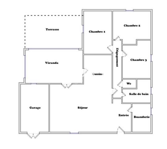Maison de plain-pied à Chatanay – La Tour-du-Pin