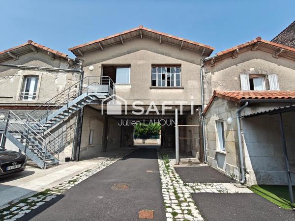 Appartement T4 rénové – Vendu meublé – Investissement locatif
