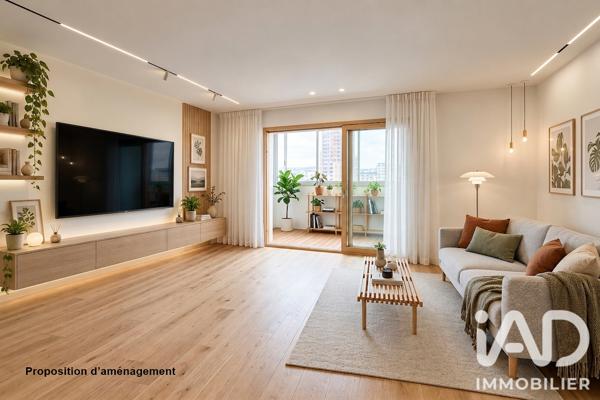 Appartement à vendre 3 pièces 70 m² Villeurbanne