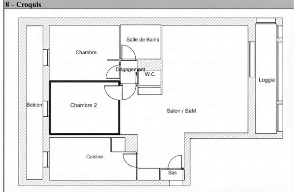 Appartement à vendre 3 pièces 70 m² Villeurbanne