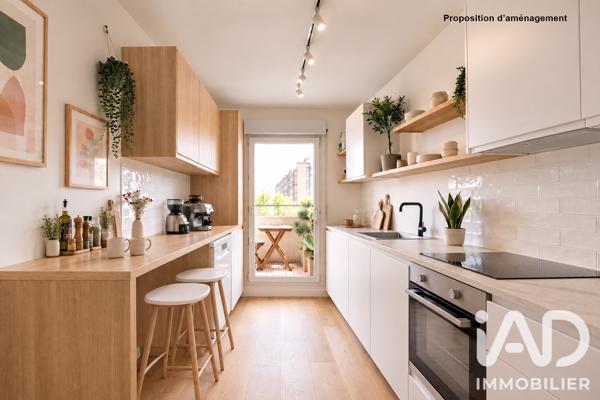 Appartement à vendre 3 pièces 70 m² Villeurbanne