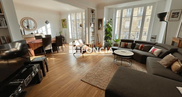 À vendre Appartement 4 pièces 121 m² - Paris 75016
