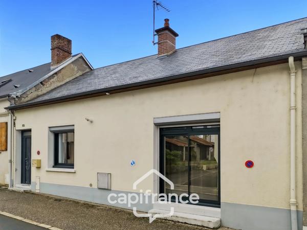 Maison à vendre 3 pièces BESSE SUR BRAYE (72)  -  terrain 390 m²  -