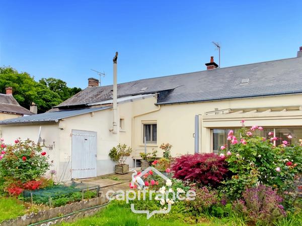Maison à vendre 3 pièces BESSE SUR BRAYE (72)  -  terrain 390 m²  -